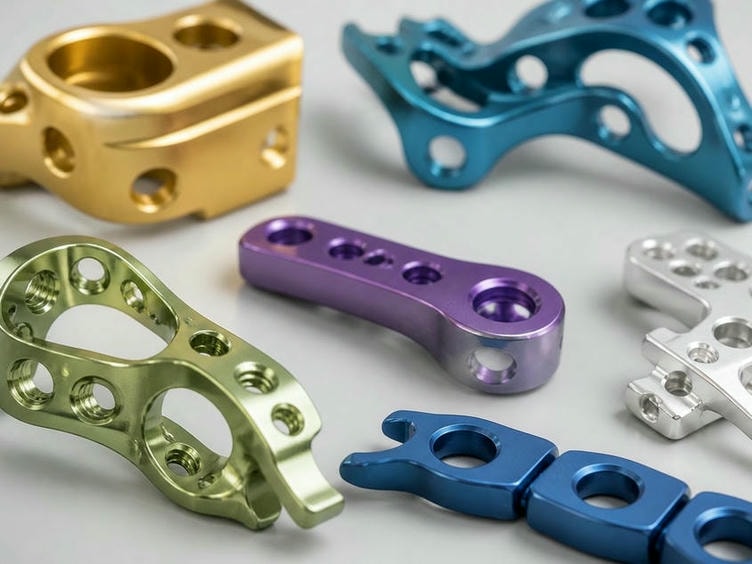 Precision Anodizing Services for Robotics Aluminum Components | RobotPartsCNC