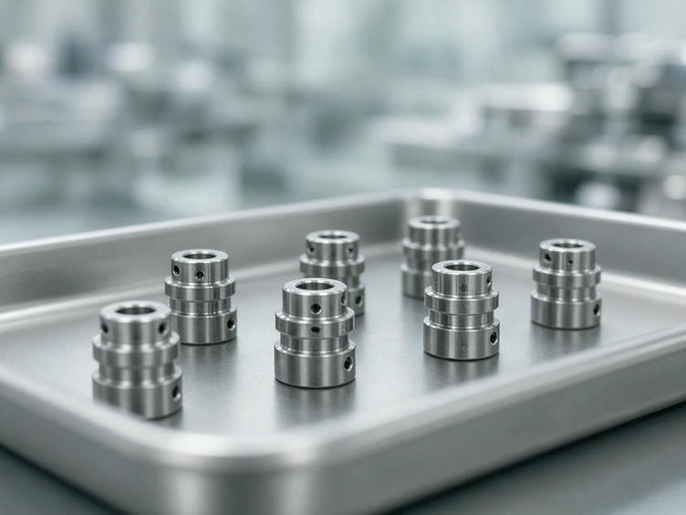 Precision CNC components for robotics and automation