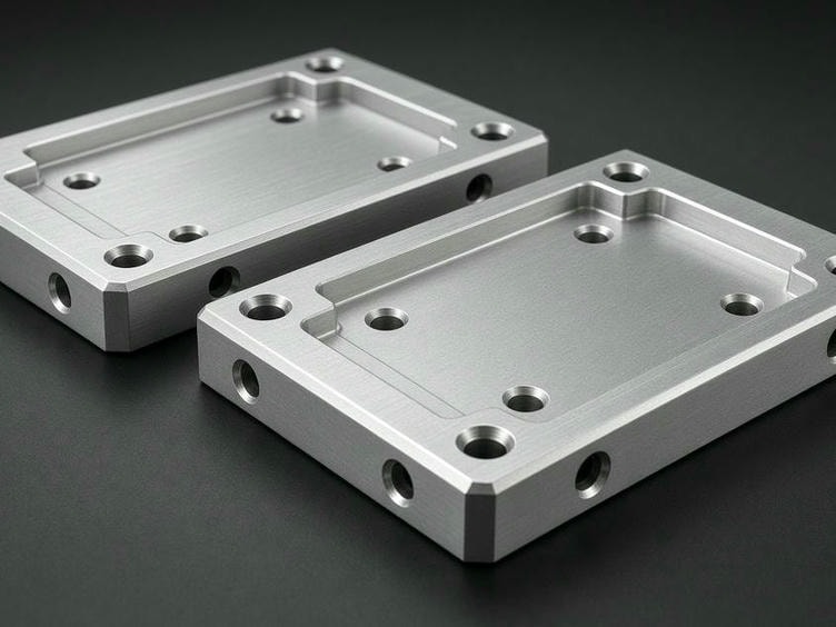 CNC machined robot base plate